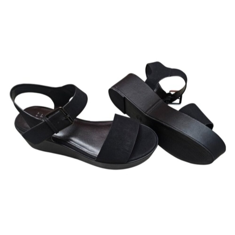 Wedge Sandal Double Strap Platform (Size 7) - Picture 3 of 5